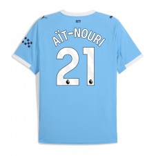 Manchester City Rayan Ait-Nouri #21 Hjemmedrakt 2025-26 Kortermet Manchester City Rayan Ait-Nouri #21 Hjemmedrakt 2025-26 Kortermet